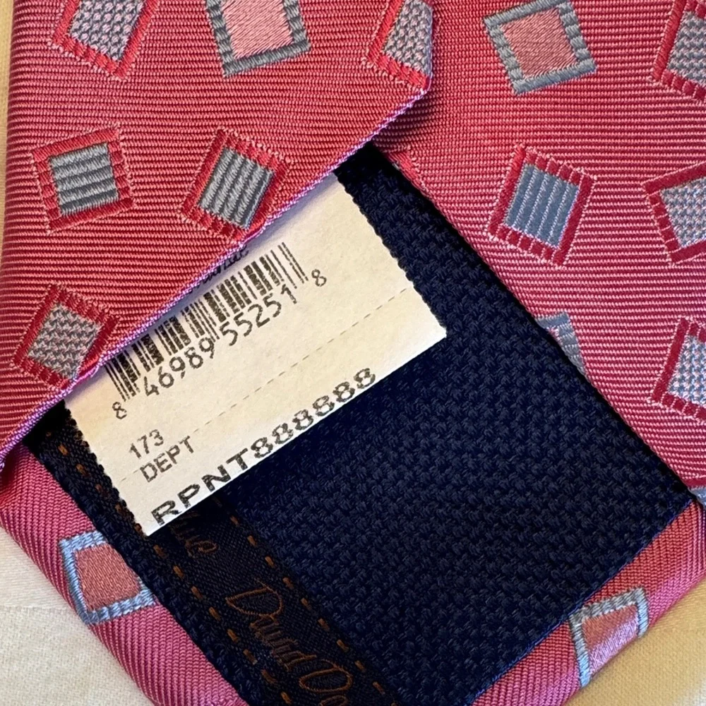 David Donahue pink geometric